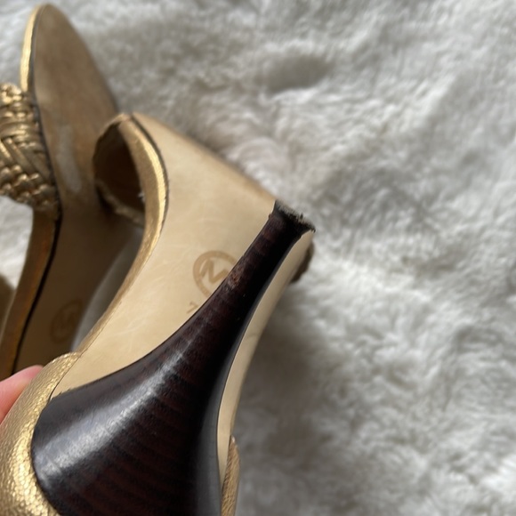 Michael Kors woven strappy heels - Picture 7 of 8
